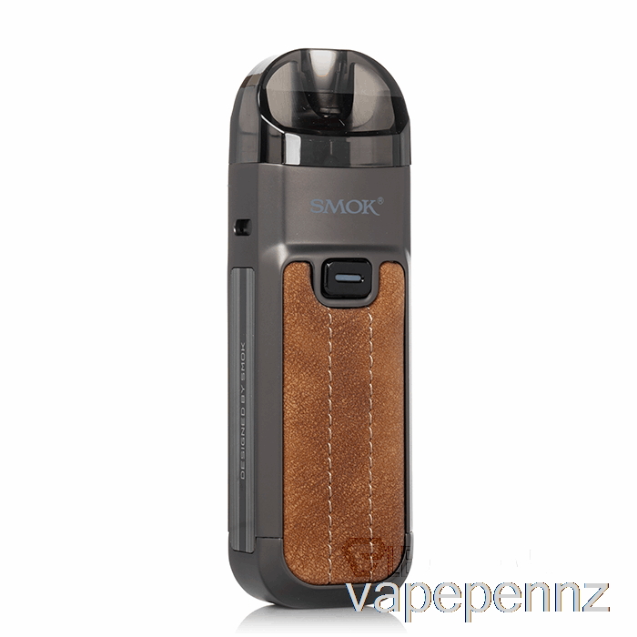 SMOK NORD 5 80W Pod System Leather Brown VAPE NZ